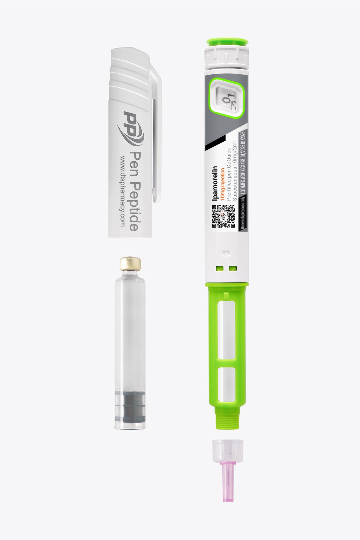 Peptid Ipamorelin i injektionspenna
